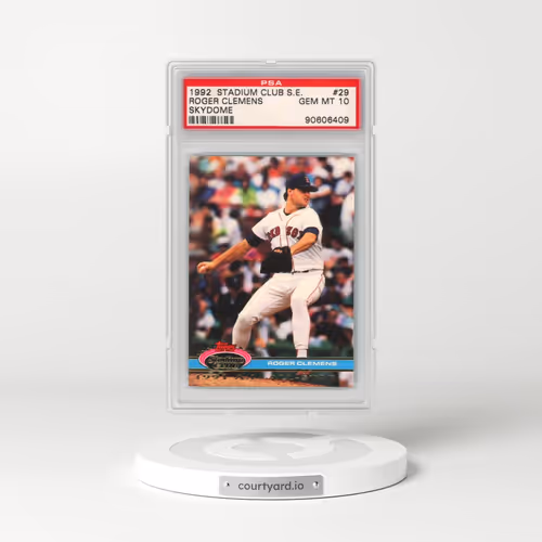 1992 Stadium Club S.E. Skydome #29 Roger Clemens (PSA 10 GEM MINT)