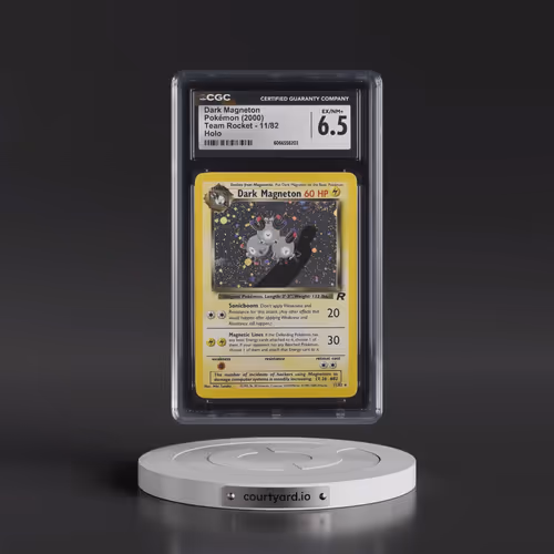 1999 Team Rocket #11/82 Dark Magneton - Holo (CGC 6.5 EX-NM+)