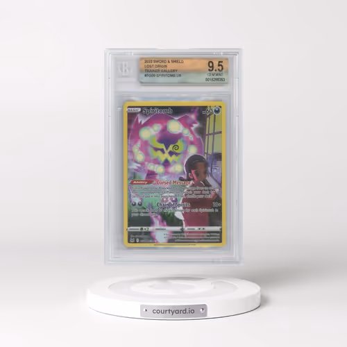 2022 Lost Origin #TG09 Spiritomb - Trainer Gallery Holo (BGS 9.5 GEM MINT)