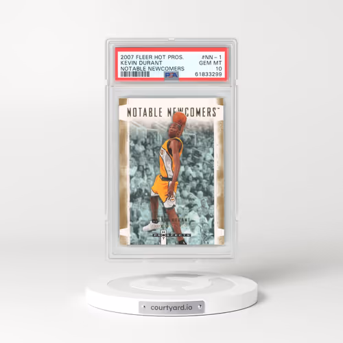 2007 Fleer Hot Prospects Notable Newcomers #NN-1 Kevin Durant (PSA 10 GEM MINT)