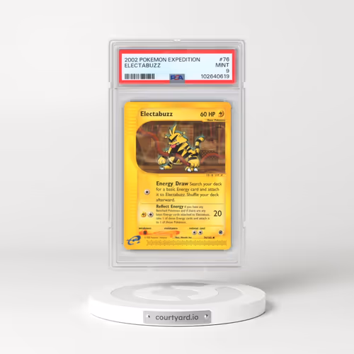 2002 Pokémon Expedition #76 Electabuzz (PSA 9 MINT)