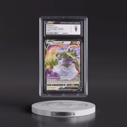 2021 Chilling Reign #124/198 Tornadus V - Holo (CGC 9 MINT)