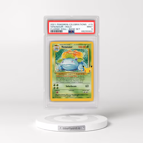 2021 Pokémon Celebrations Classic Collection #15 Venusaur - Holo (PSA 9 MINT)