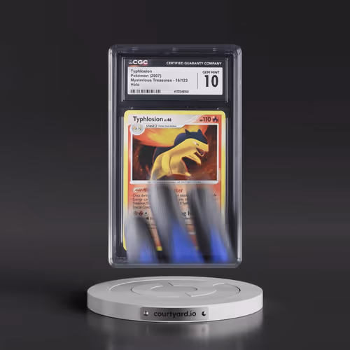 2007 Mysterious Treasures #16/123 Typhlosion - Holo (CGC 10 GEM MINT)