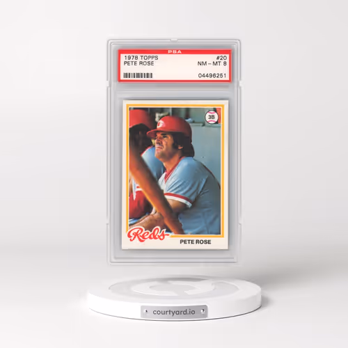 1978 Topps #20 Pete Rose (PSA 8 NM-MT)