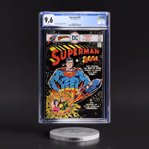 Superman #300 CGC 9.6 White Pages (DC Comics, 6/76) - Universal