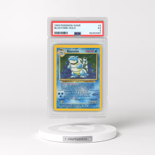 1999 Pokémon Game #2 Blastoise - Holo (PSA 5 EX)