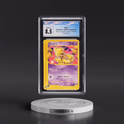2001 Base Expansion Pack #018/128 Abra - 1st Edition (CGC 8.5 NM-MT+)