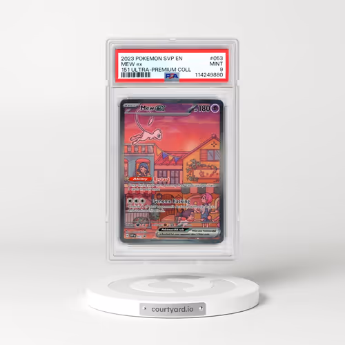 2023 Pokémon Svp EN-SV Black Star Promo #053 Mew EX - Holo 151 Ultra-Premium Collection (PSA 9 MINT)