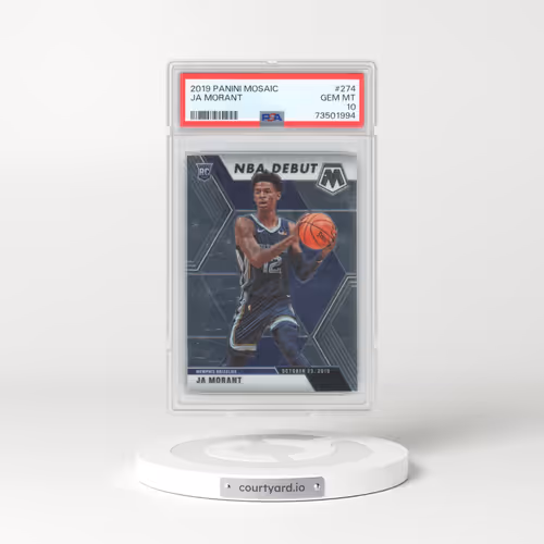 2019 Panini Mosaic #274 Ja Morant (PSA 10 GEM MINT)