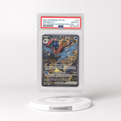 2023 Black Star Promos - Scarlet & Violet SVP EN #132 Greninja ex - Greninja ex Special Illus. Collection (PSA 10 GEM MINT)