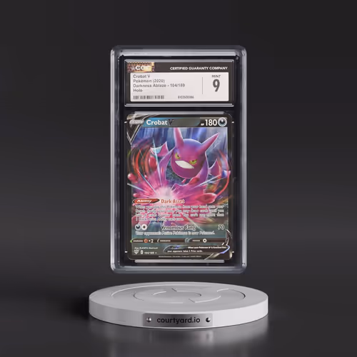 2020 Darkness Ablaze #104/189 Crobat V - Holo (CGC 9 MINT)