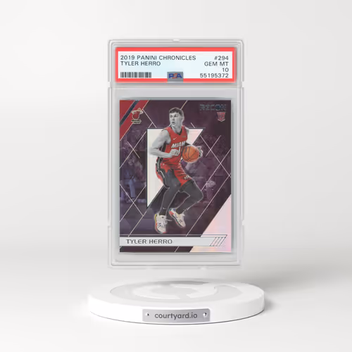 2019 Panini Chronicles #294 Tyler Herro (PSA 10 GEM MINT)