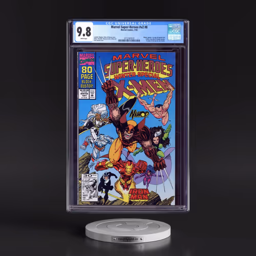 Marvel Super-Heroes #v2 #8 CGC 9.8 White Pages (Marvel Comics, 1/92) - Universal