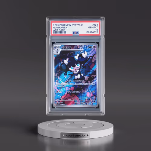2025 Pokémon Sv11w-White Flare #122 Gothorita - Art Rare (PSA 10 GEM MINT)