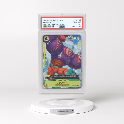 2024 One Piece Japanese 500 Years in the Future #107 Franky Alternate Art