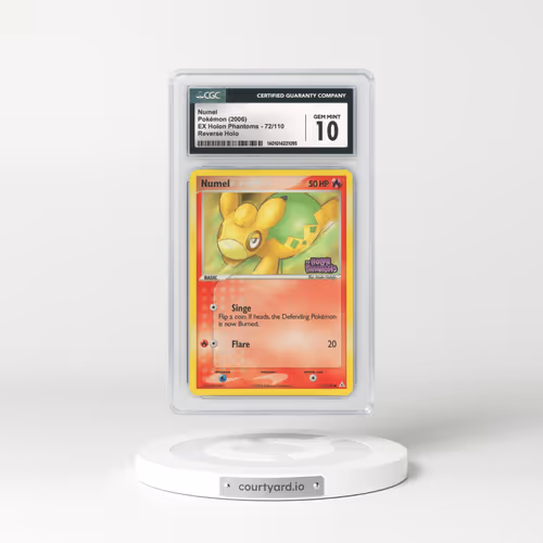 2006 EX Holon Phantoms #72 Numel - Holo (CGC 10 GEM MINT)
