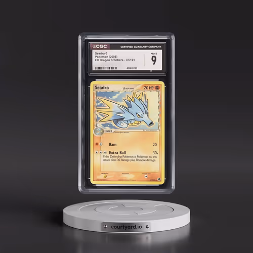 2006 EX Dragon Frontiers #37/101 Seadra δ (CGC 9 MINT)