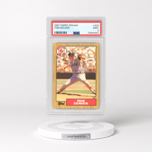 1987 Topps Tiffany #425 Tom Seaver (PSA 9 MINT)