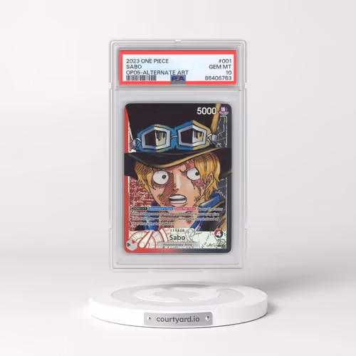 2023 One Piece OP05-Awakening of the New Era #001 Sabo - Alternate Art (PSA 10 GEM MINT)