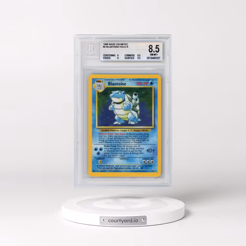 1999 Base Set #2 Blastoise - Holo (BGS 8.5 NM-MT+)