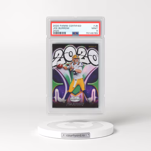 2020 Panini Certified 2020 #JB Joe Burrow (PSA 9 MINT)