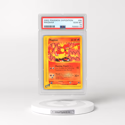 2002 Pokémon Expedition #86 Magmar (PSA 10 GEM MINT)