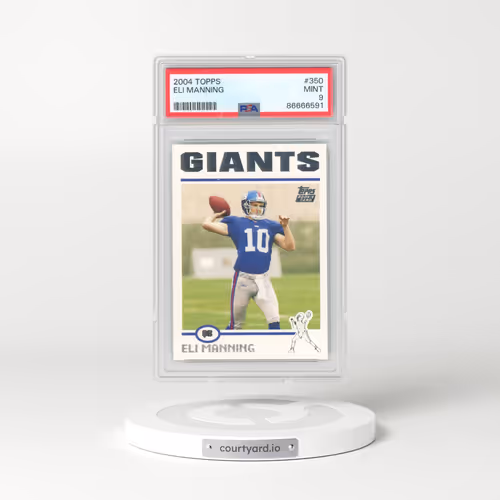2004 Topps #350 Eli Manning (PSA 9 MINT)