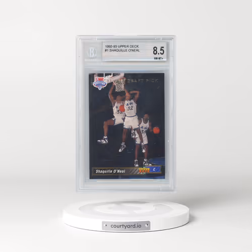 1992 Upper Deck #1 Shaquille O'Neal (BGS 8.5 NM-MT+)