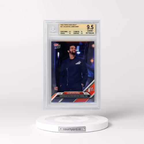 2024 Topps Now #D1 Caleb Williams (BGS 9.5 GEM MINT)