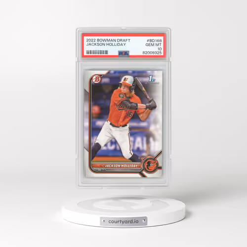 2022 Bowman Draft #BD168 Jackson Holliday (PSA 10 GEM MINT)