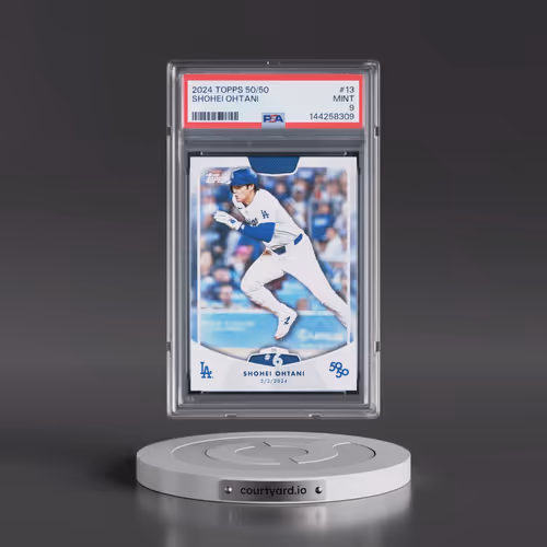 2024 Topps 50/50 Shohei Ohtani #13 Shohei Ohtani (PSA 9 MINT)