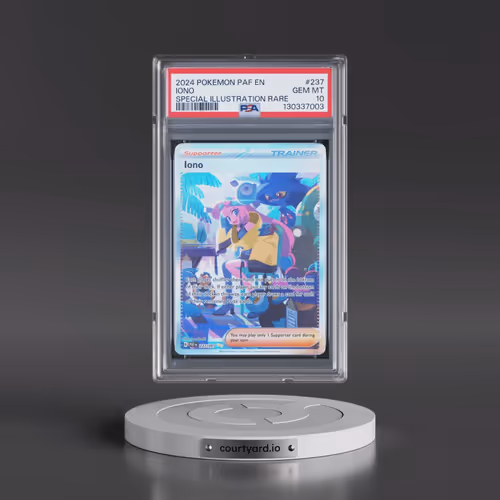 2024 Pokémon Paf EN-Paldean Fates #237 Iono - Special Illustration Rare (PSA 10 GEM MINT)