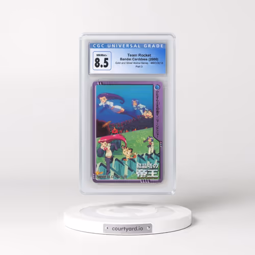2000 Gold and Silver Anime Series #MOVIE18 Team Rocket - Part 3 (CGC 8.5 NM-MT+)