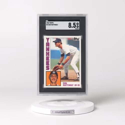 1984 Topps #8 Don Mattingly (SGC 8.5 NM-MT+)