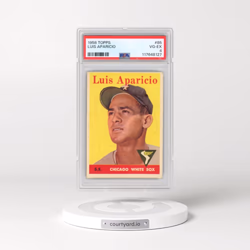 1958 Topps #85 Luis Aparicio (PSA 4 VG-EX)