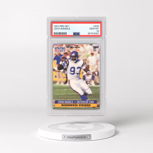 1991 Pro Set #835 John Randle (PSA 10 GEM MINT)