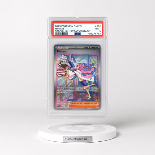 2023 Pokémon Svi EN-Scarlet & Violet #251 Miriam - Special Illustration Rare (PSA 9 MINT)