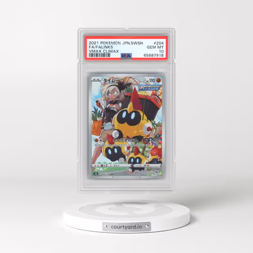2021 Pokémon Sword & Shield Vmax Climax #204 Falinks - Full Art (PSA 10 GEM MINT)