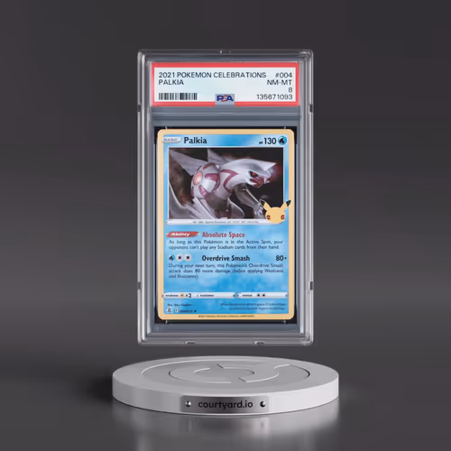 2021 Pokémon Celebrations #004 Palkia (PSA 8 NM-MT)