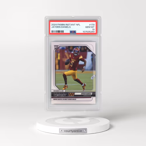 2024 Panini Instant NFL #170 Jayden Daniels (PSA 10 GEM MINT)