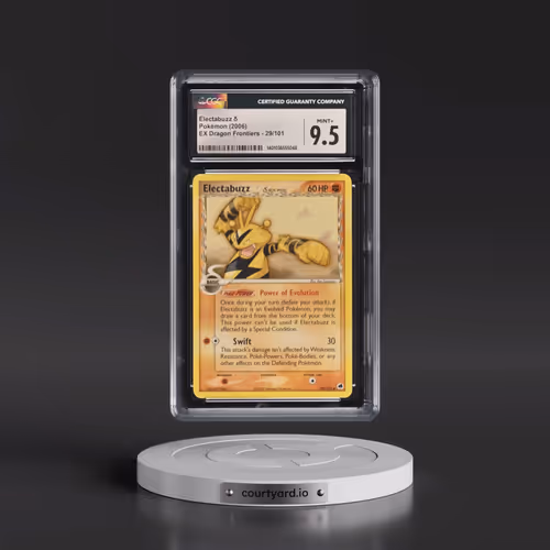 2006 EX Dragon Frontiers #29/101 Electabuzz δ (CGC 9.5 MINT+)