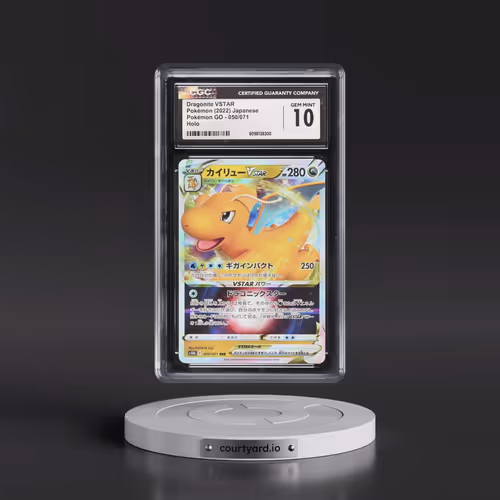 2022 Pokémon GO #050/071 Dragonite VSTAR - Holo (CGC 10 GEM MINT)
