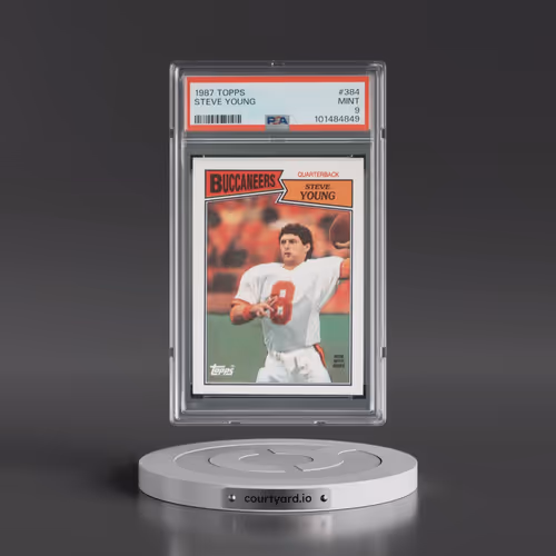 1987 Topps #384 Steve Young (PSA 9 MINT)