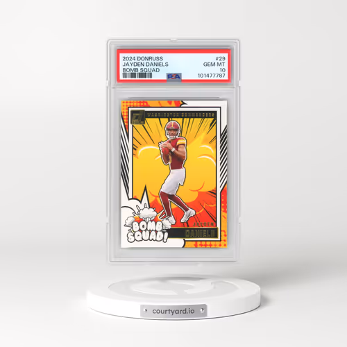 2024 Panini Donruss Bomb Squad #29 Jayden Daniels (PSA 10 GEM MINT)