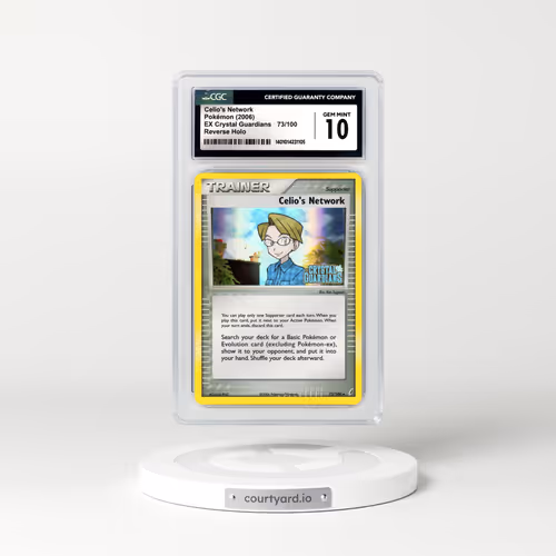 2006 EX Crystal Guardians #73 Celio's Network - Holo (CGC 10 GEM MINT)