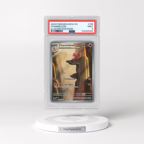 2023 Pokémon Mew EN-151 #169 Charmeleon - Illustration Rare (PSA 9 MINT)