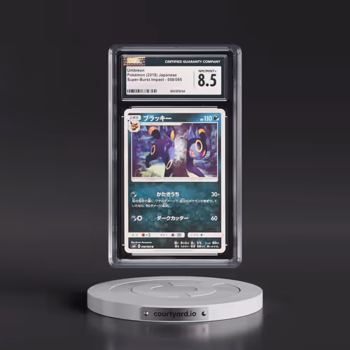 2018 Super-Burst Impact #058/095 Umbreon (CGC 8.5 NM-MT+)