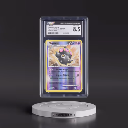 2009 Supreme Victors #22/147 Claydol - Reverse Holo (CGC 8.5 NM-MT+)
