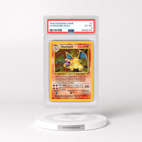 1999 Pokémon Game #4 Charizard - Holo (PSA 6 EX-MT)